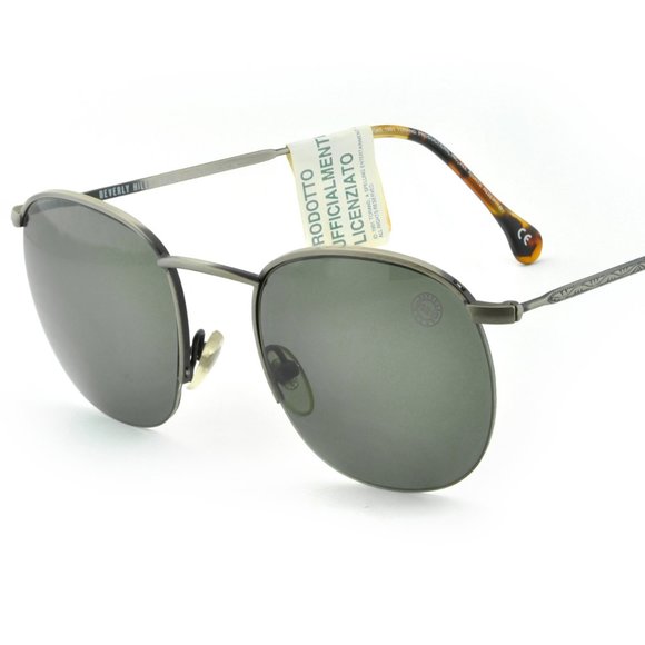 Round vintage sunglasses by 90210, Italy main image 4